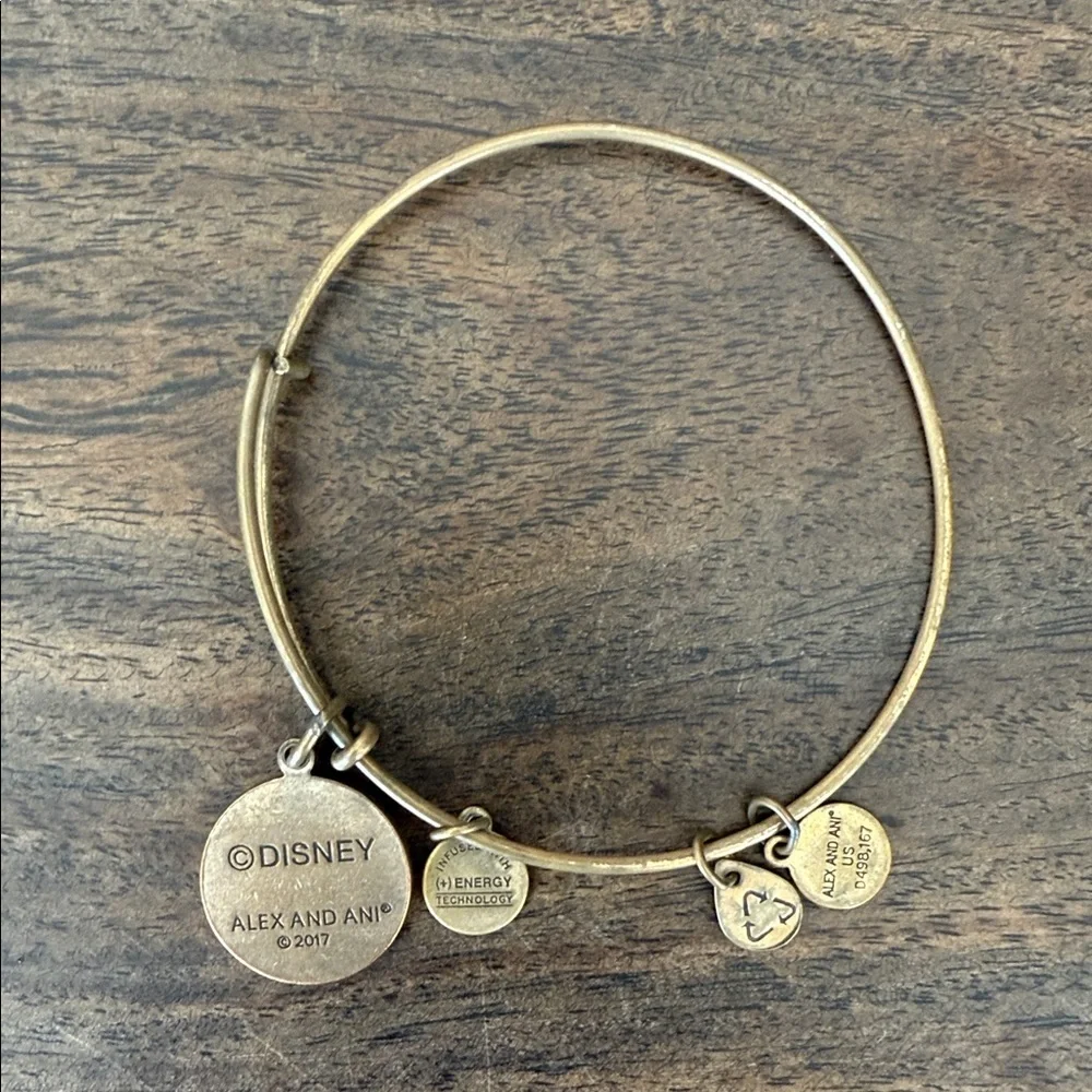 Alex & Ani Disney 2017 Sorcerer Mickey Gold Bracelet